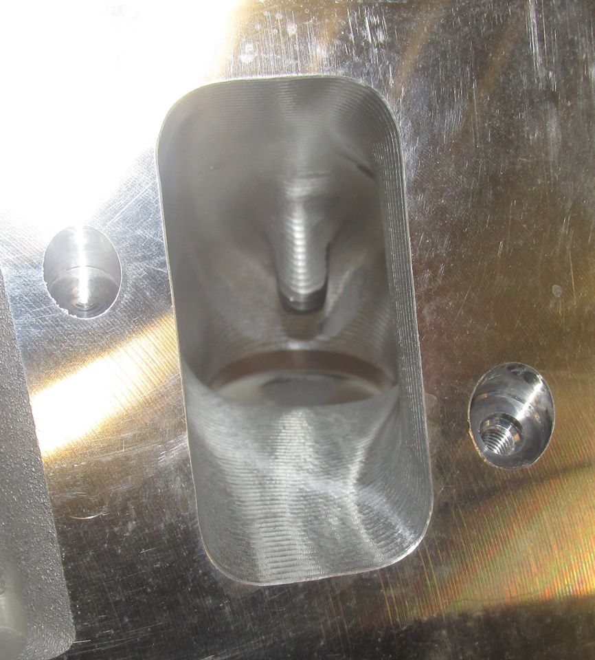 LS3 CNC ported intake port